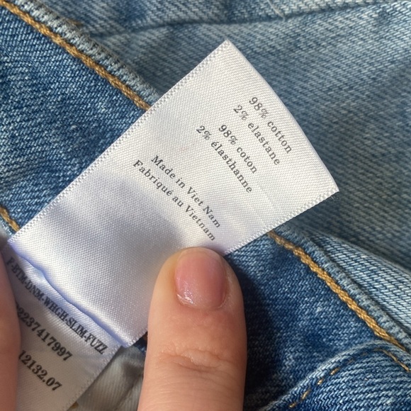 Everlane The Way-High Slim Jean, size 31, Vintage Light - Picture 5 of 12